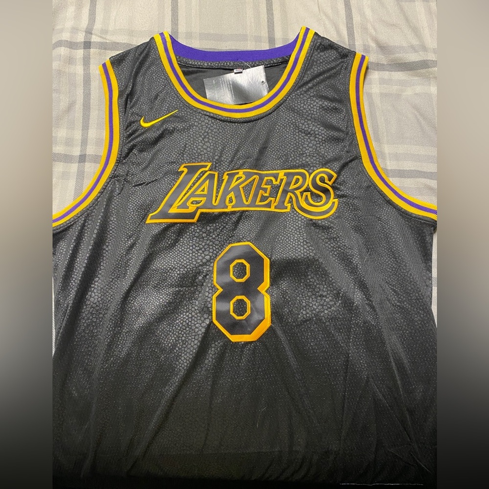 *NWT NBA 8/24 Kobe Bryant Black Mamba Jersey